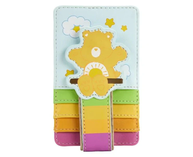 Loungefly Care Bears Rainbow Swing Card Holder