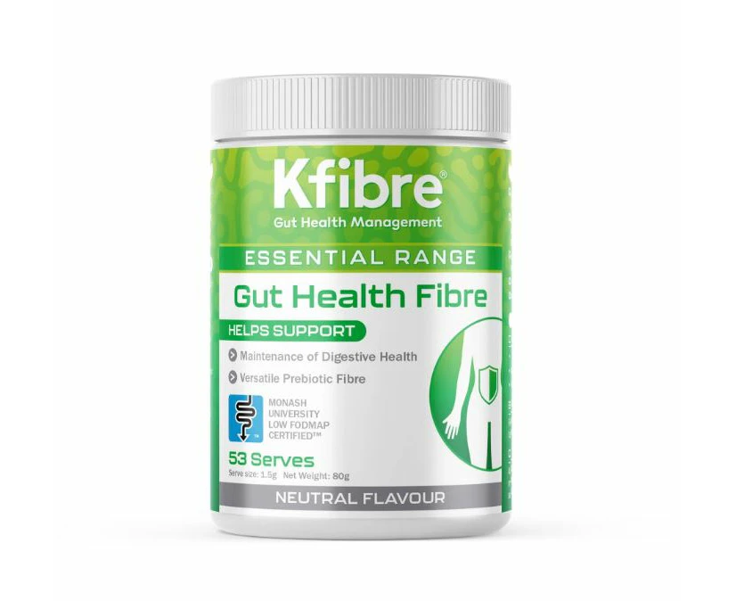 Kfibre Original 80g, Prebiotic Fibre Supplements, Gut Health Fibre