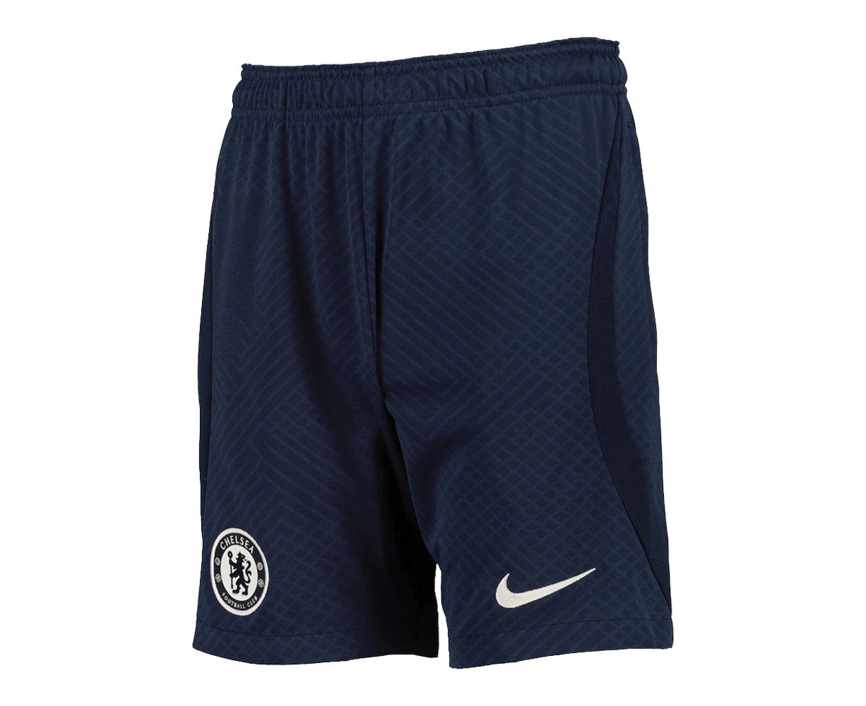 2022-2023 Chelsea Dry Strike Shorts (Navy) - Kids