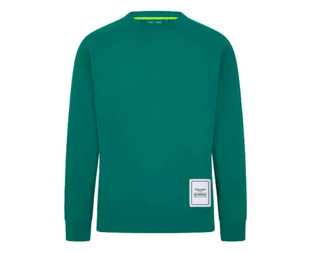 2024 Aston Martin Logo Crew Sweatshirt (Green)