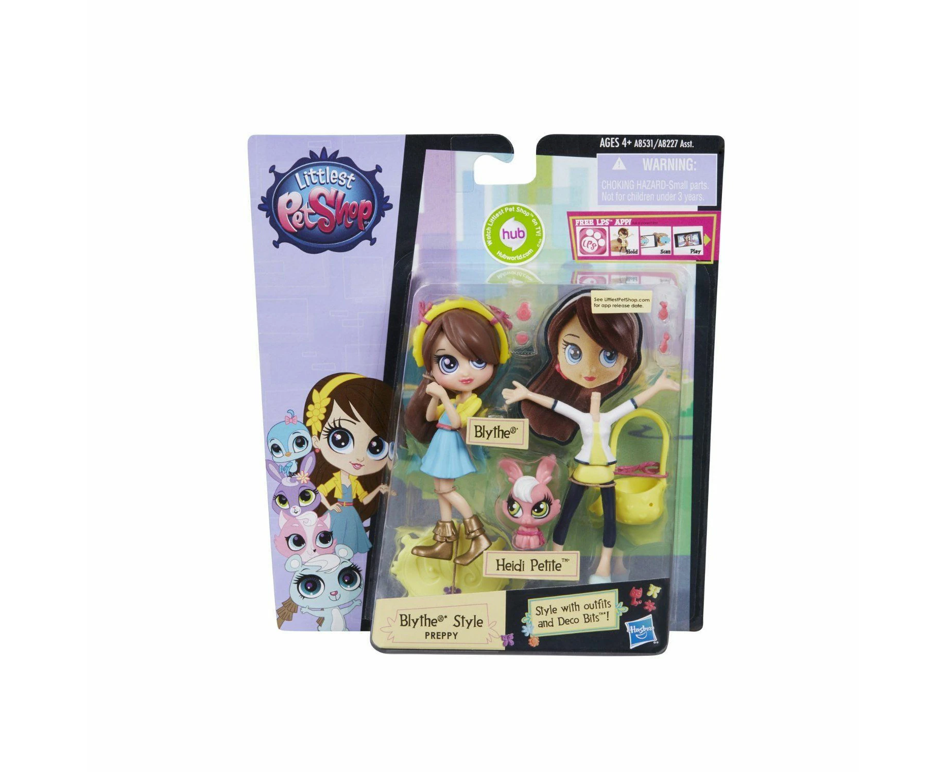 Littlest Pet Shop Blythe Style Preppy Set