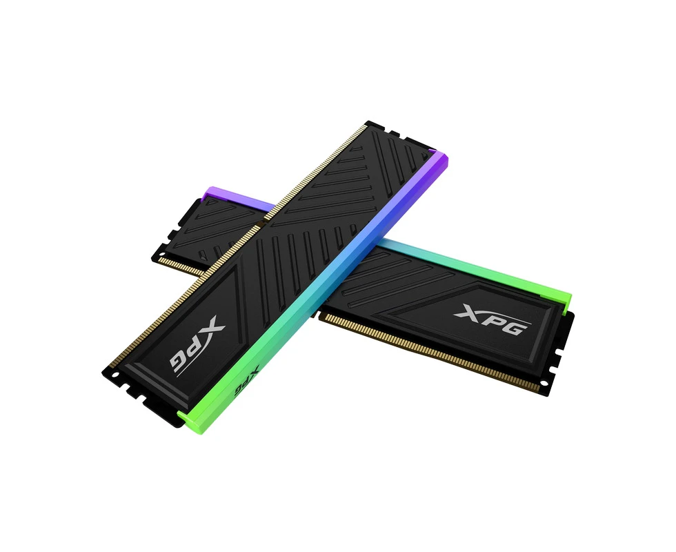 Adata AX4U36008G18I-DTBKD35G 16GB (2x8GB) Gammix D35G RGB DDR4 Memory, 3600Mhz CL18 RAM Black