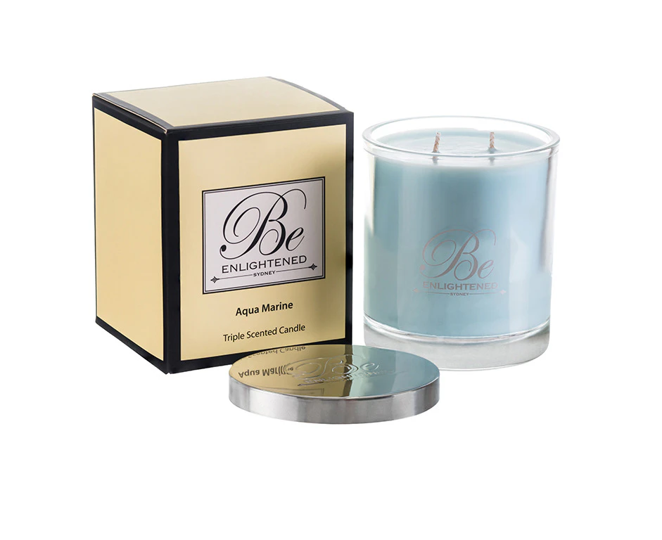 Aqua Marine Triple Scented Candle 400g