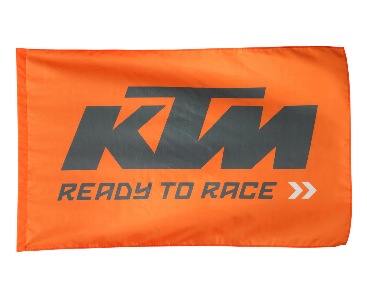 Genuine KTM Motorcycles Display Flag