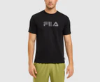 Fila Men's Darren Tee / T-Shirt / Tshirt - Black