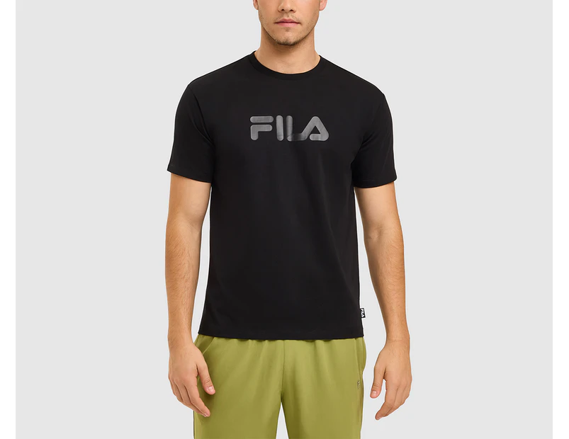 Fila Men's Darren Tee / T-Shirt / Tshirt - Black