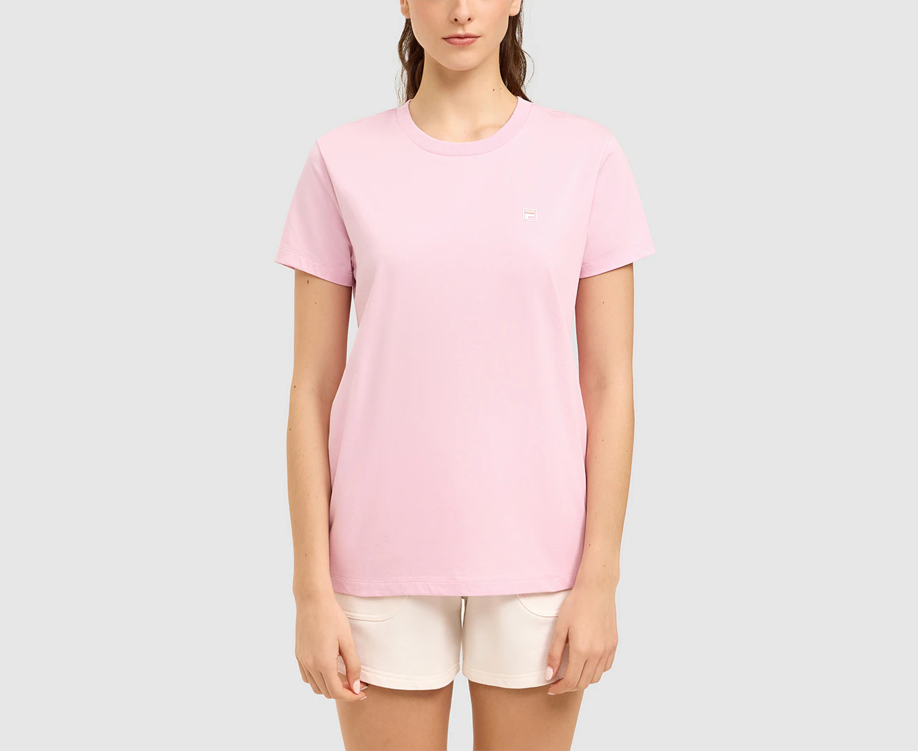 Fila Women's Ella Short Sleeve Tee / T-Shirt / Tshirt - Sweet Lilac