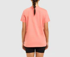 Fila Women's Angie Short Sleeve Tee / T-Shirt / Tshirt - Burnt Coral