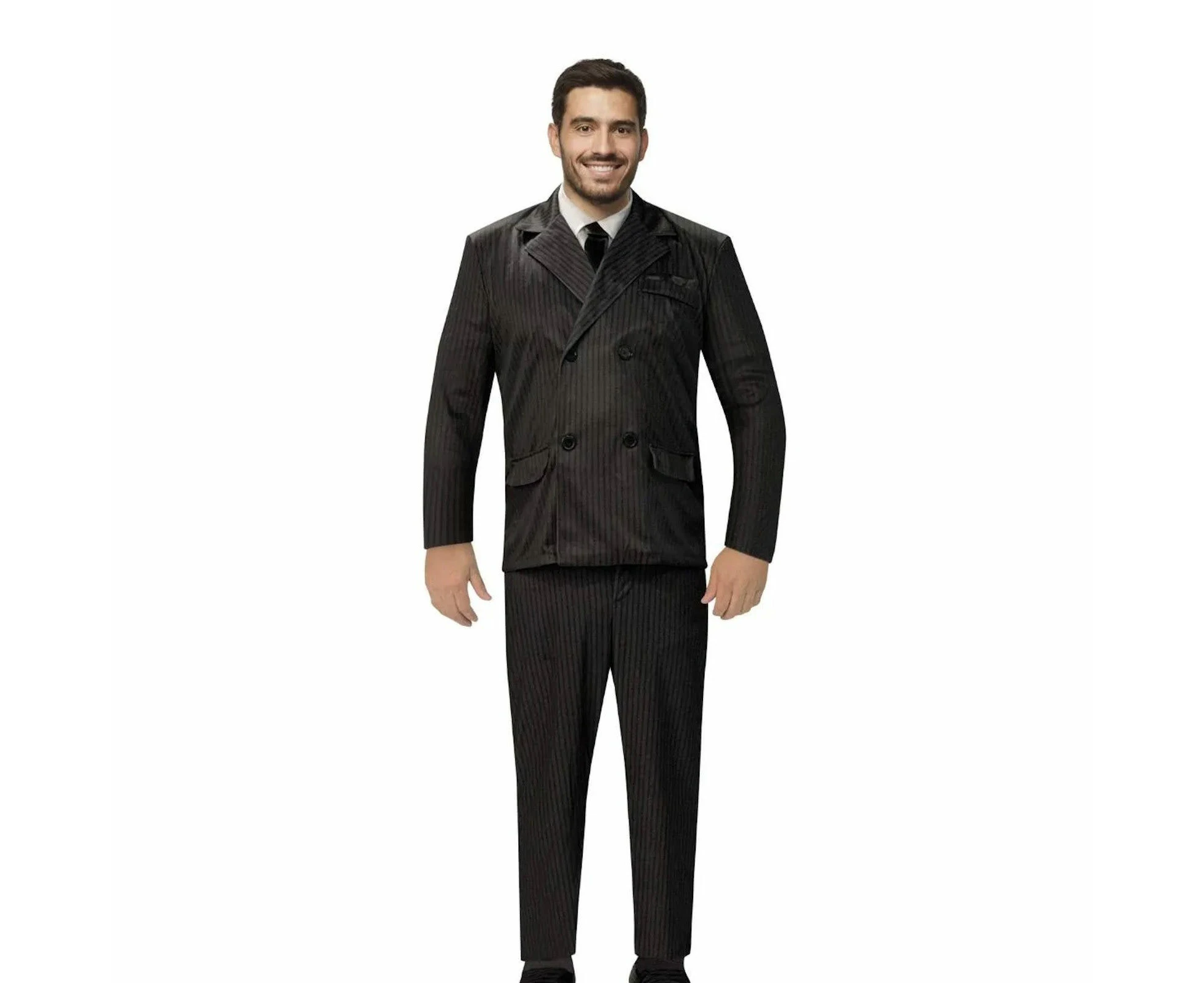 The Addams Family Gomez Addams Costume Dress Up Party Cosplay/Halloween Outfit - Black