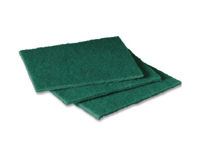 Scotch Brite 96 Scouring Scourer Pad High Performance Green Box 50 Pads Large