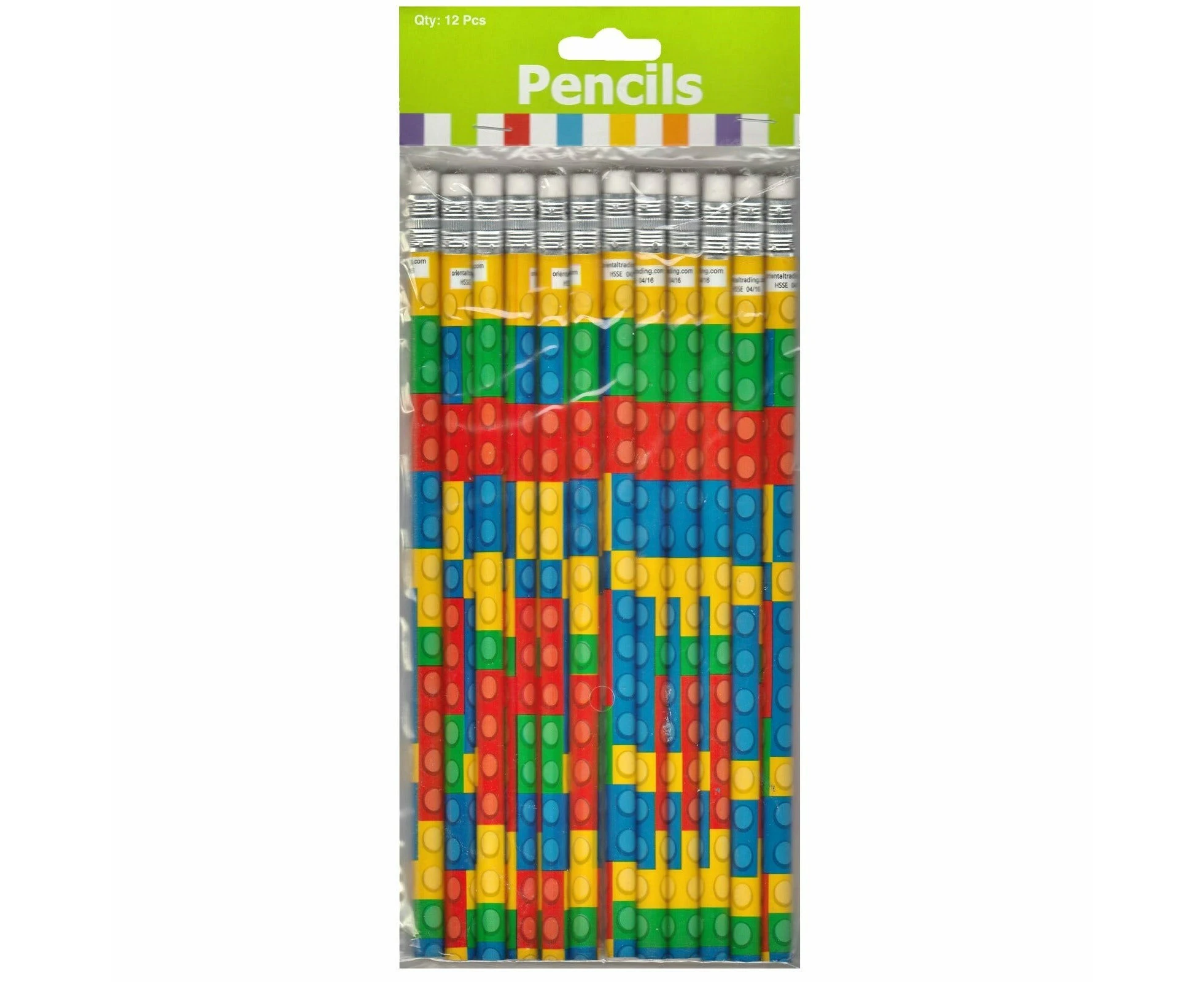 Block Party Pencils (Pack of 12)