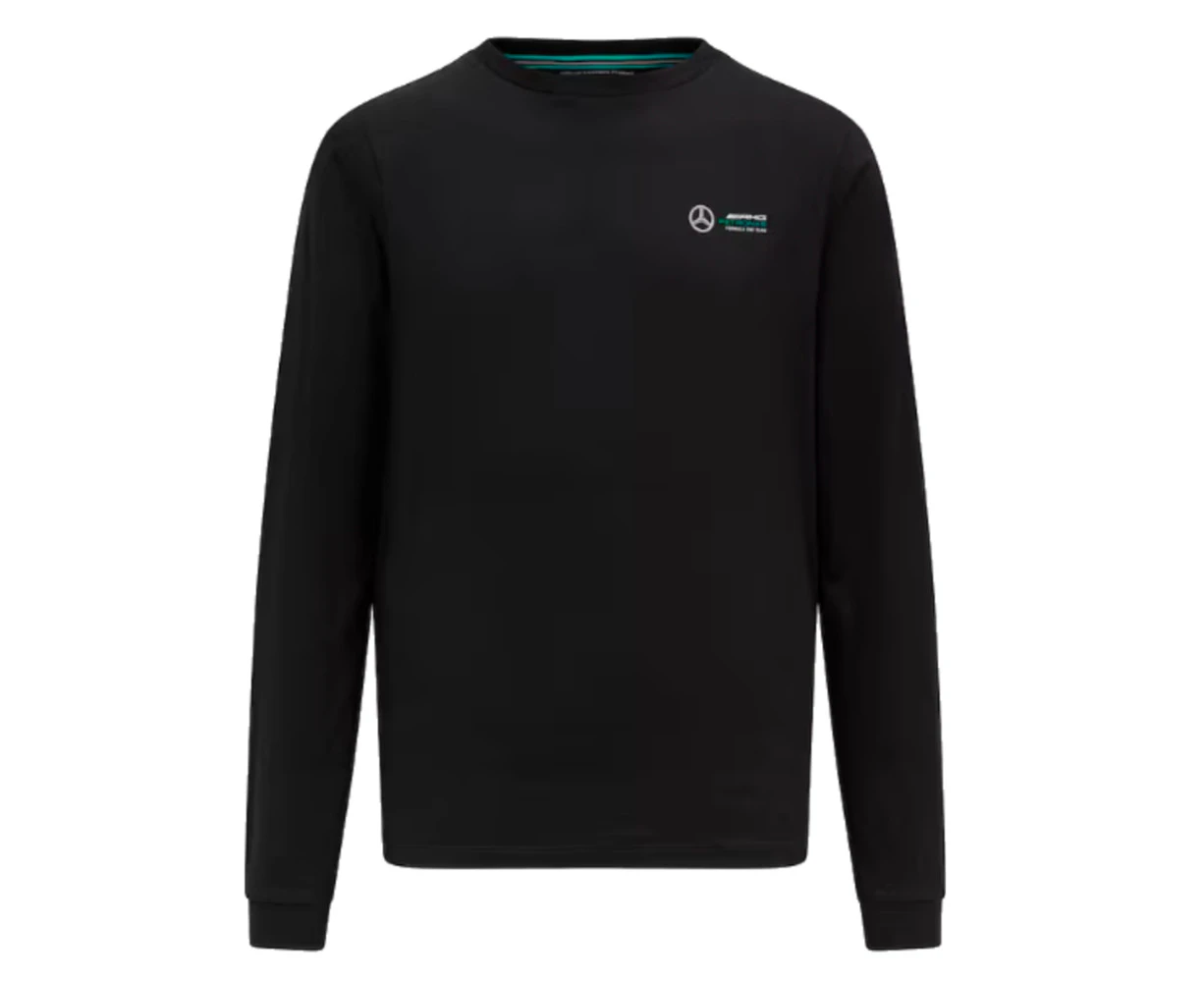 2023 Mercedes AMG Petronas Long Sleeve Tee (Black)