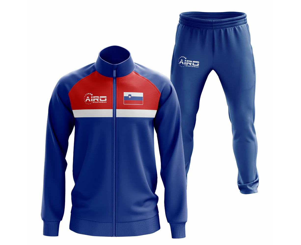 Slovenia Concept Football Tracksuit (Blue)