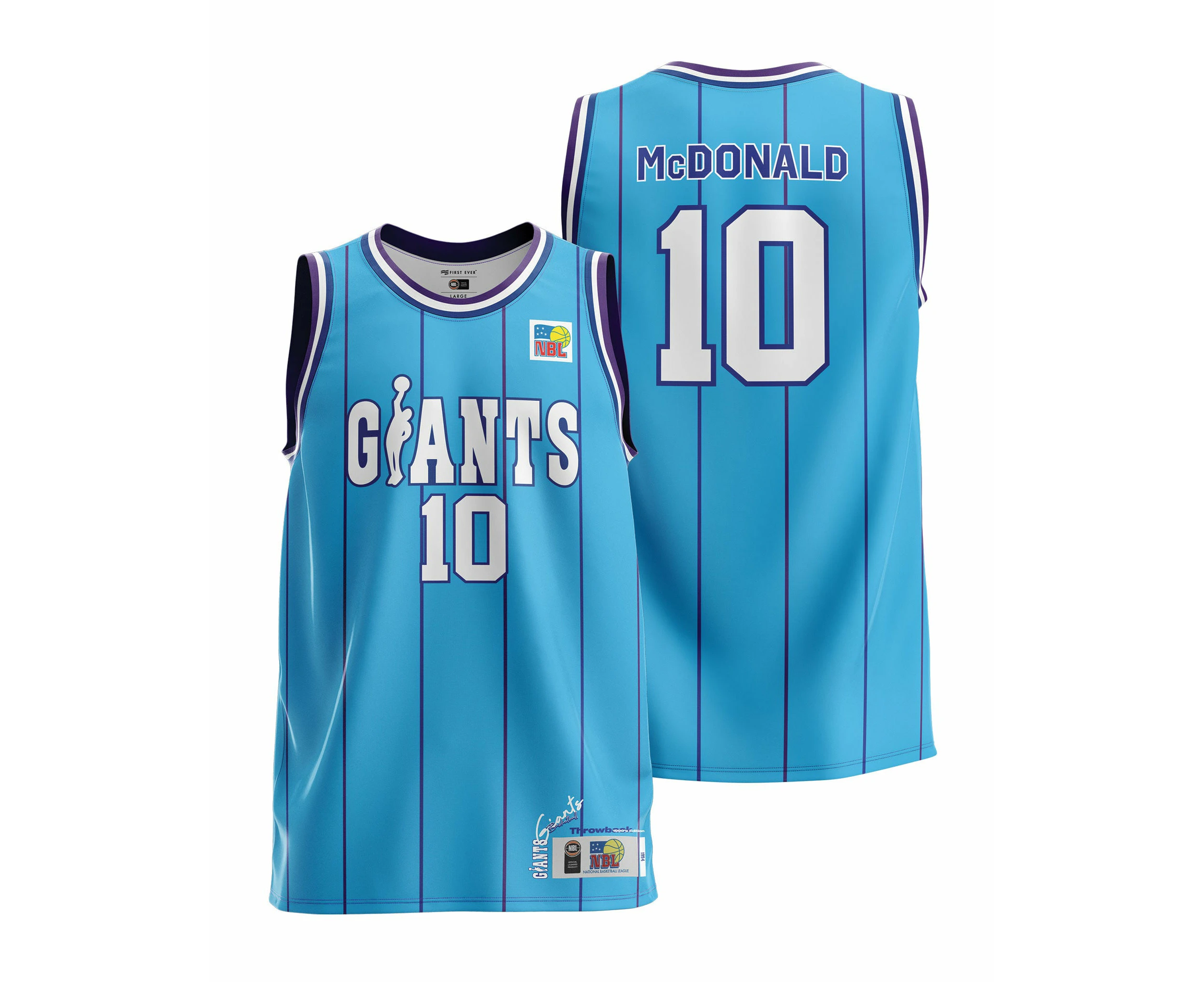 North Melbourne Giants Throwback Jersey - Darryl McDonald