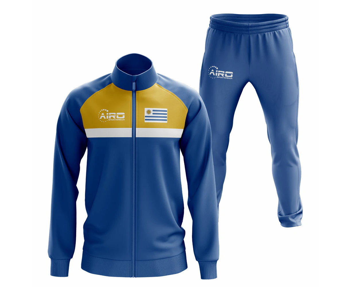 Uruguay Concept Football Tracksuit (Blue)