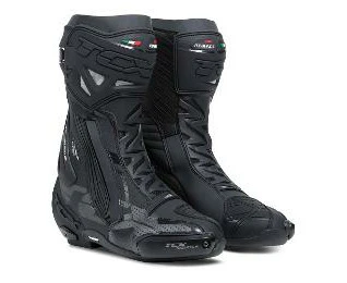 TCX RT-Race Pro Air Motorbike Performance Track Boots - Black Reflex