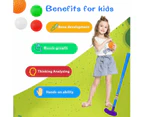 Jicoo Toddler Golf Set for Ages 3-6 Interactive Golf Play Set with Golf Clubs, Promotes Physical and Mental Development Ideal Sports Toy for Boys and Girls