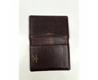 Louis Vuitton Bordeaux Taiga Leather Card Bifold Wallet