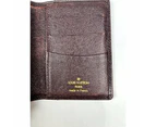 Louis Vuitton Bordeaux Taiga Leather Card Bifold Wallet