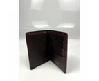 Louis Vuitton Bordeaux Taiga Leather Card Bifold Wallet