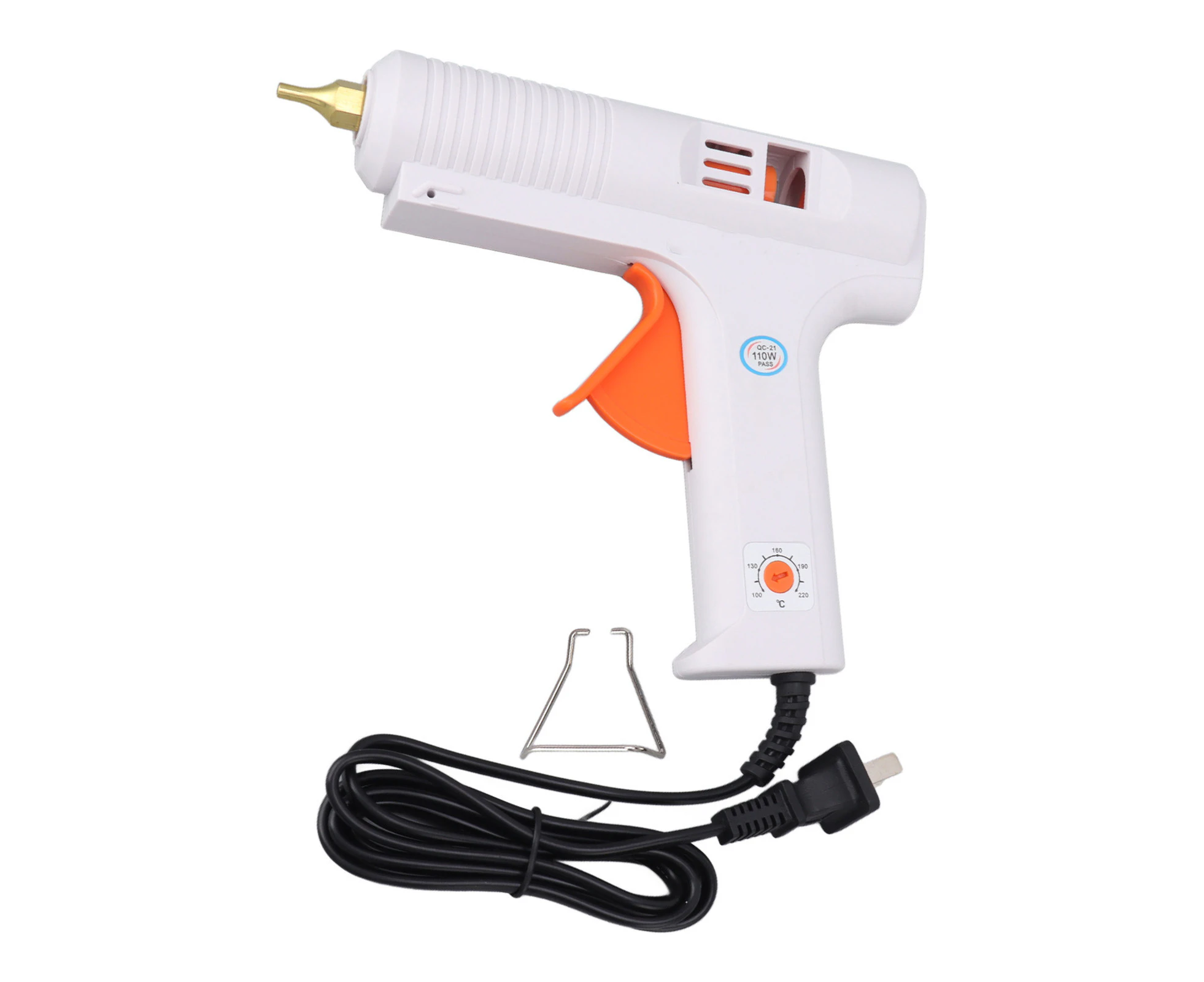 110W Mini Hot Glue Machine for Crafts School DIY Arts Home Quick Repairs US Plug 100‑240V