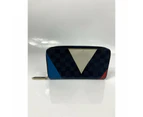 Louis Vuitton Blue Damier Cobalt Americas Cup Regatta Zippy Wallet