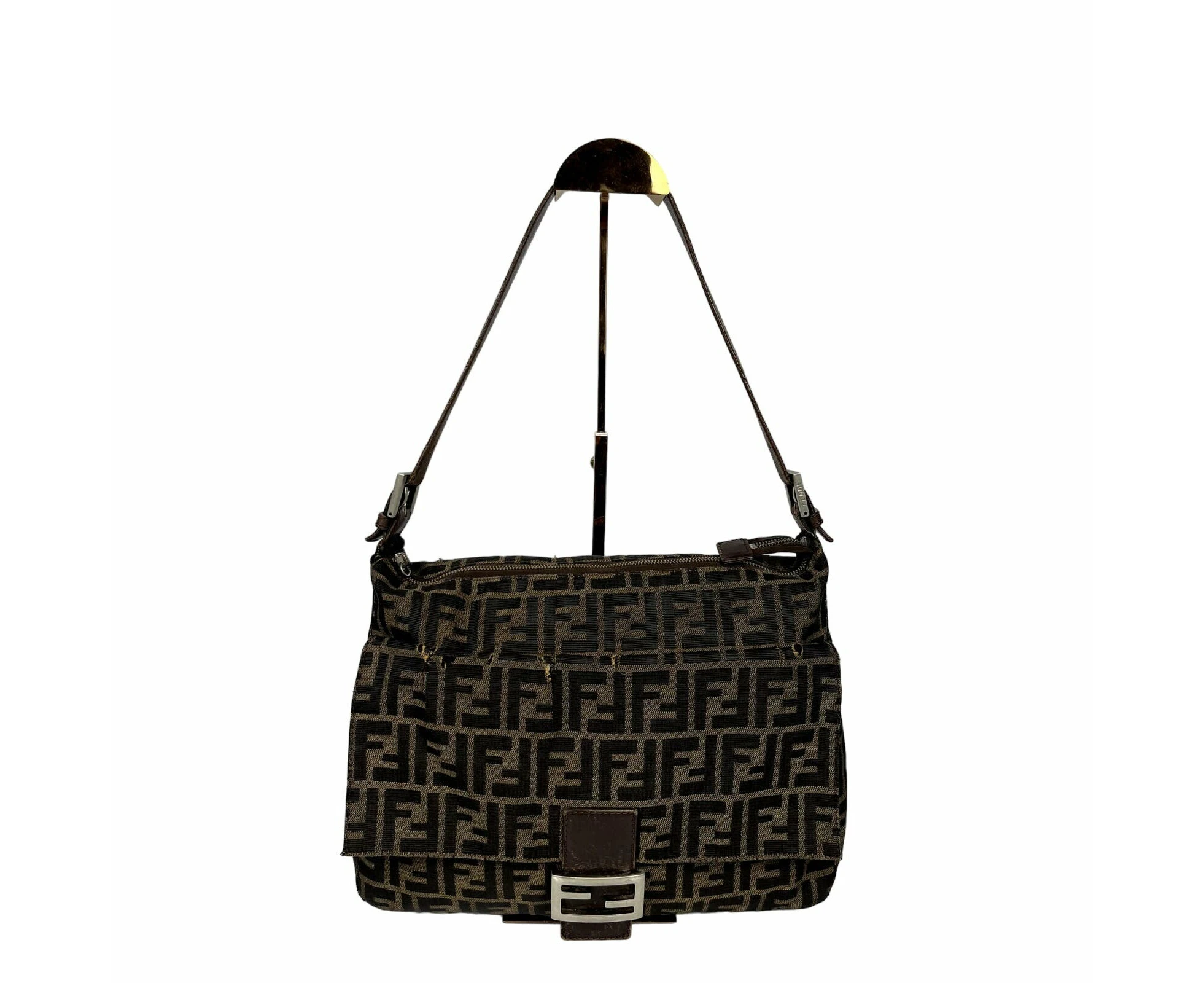 Fendi Zucca Mamma Bucket Shoulder bag