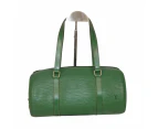 Louis Vuitton Green Epi Soufflot Bag