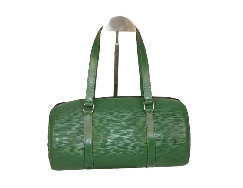 Louis Vuitton Green Epi Soufflot Bag