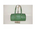 Louis Vuitton Green Epi Soufflot Bag