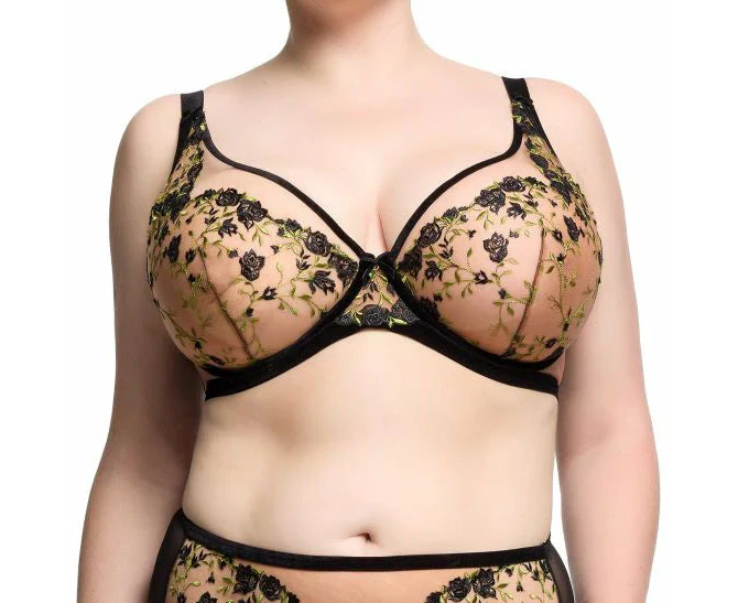 Rosewyn Full Figure Bra - Dita Von Teese - Black