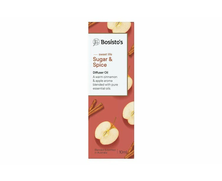 Bosisto's Sugar & Spice Diffuser Oil 10mL