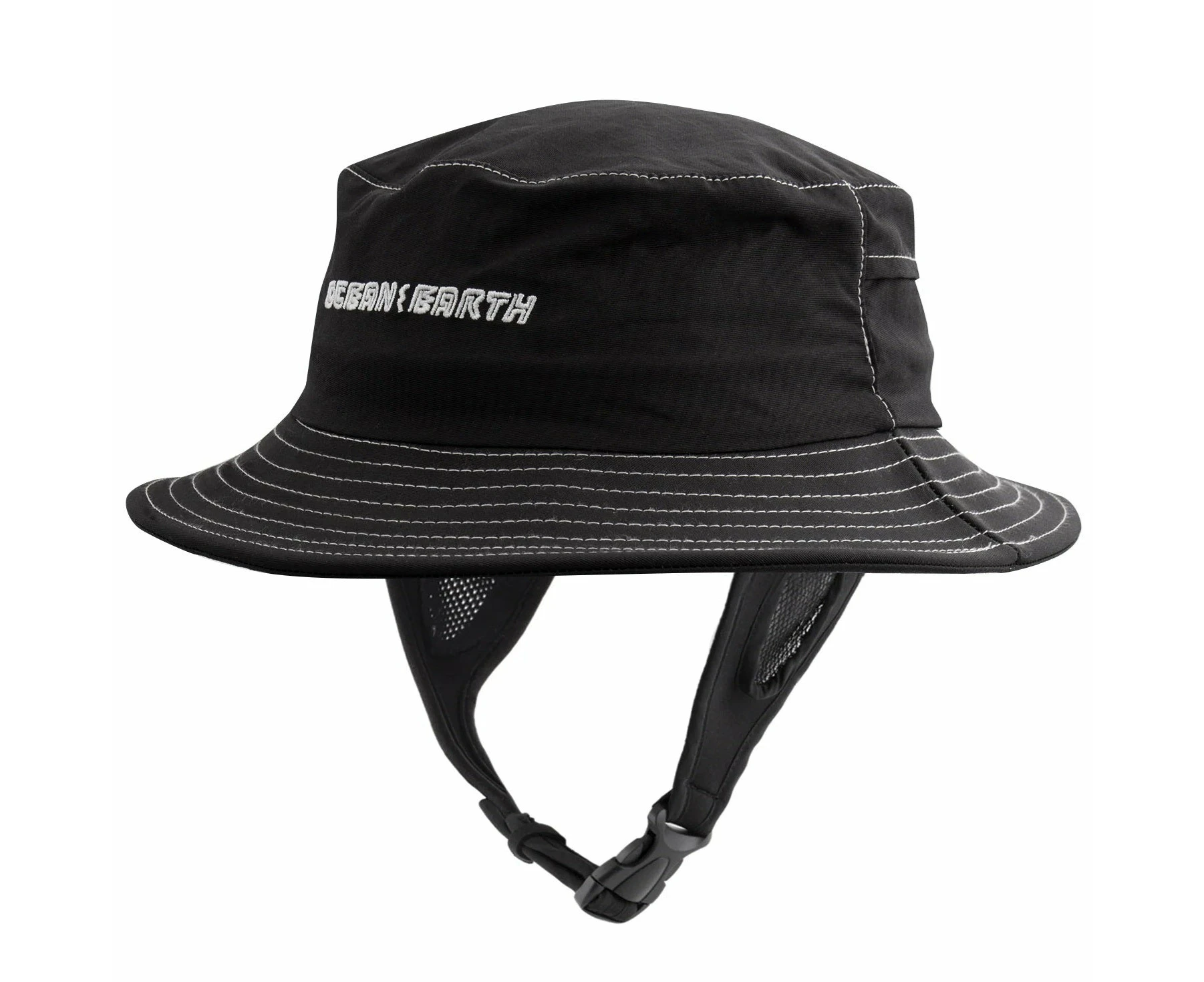 Ocean & Earth G Land Adult Soft Peak Full Brim Surf Bucket Hat Black Size Xs Xl