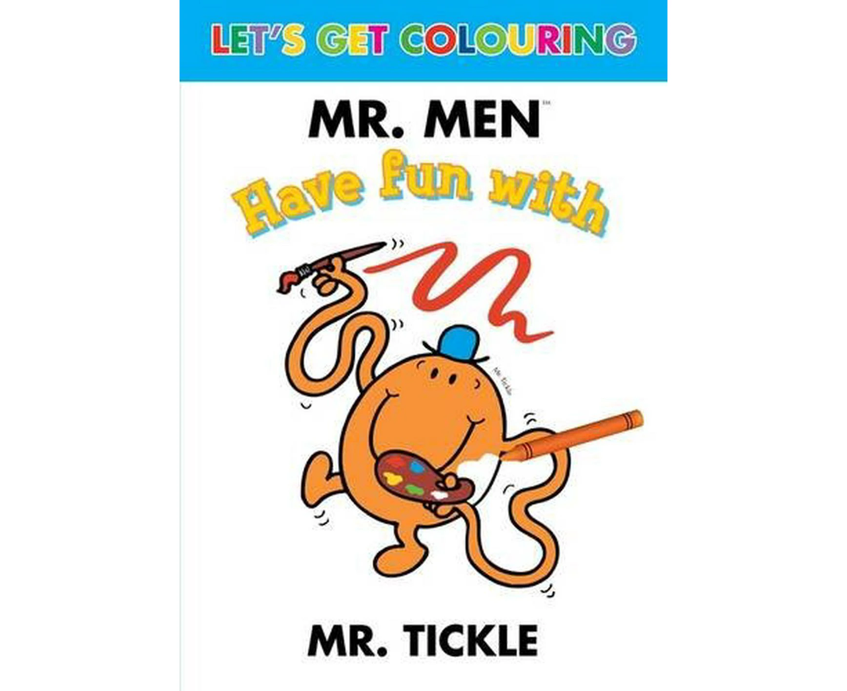 Mr Tickle Let'S Get Colouring