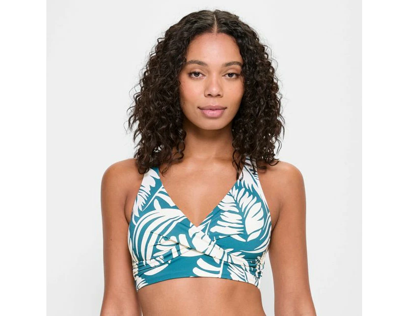 Target Plunge Twist Bikini Top