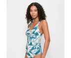 Target Plunge Twist One Piece Bathers - Shape Your Body