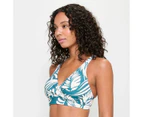 Target Plunge Twist Bikini Top