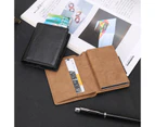 Automatic Elastic Card Bank Card Bag Coin Purse Credit Card Case Aluminum Alloy Aluminum Case RFID Card Bag Compact Design