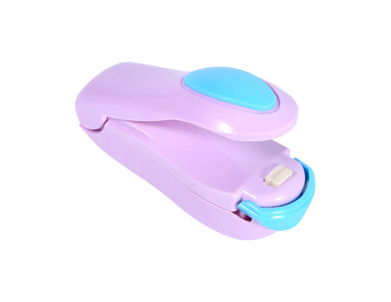 Purple Mini Portable Heat Sealing Machine Portable Sealing Machine Plastic Bag Sealer