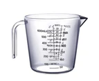 600ml Plastic Measuring Jug  Measuring Cups Graduated Jugs Measuring Jars for Juice Beer Milk