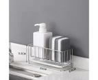 Sink Drying Basket Stainless Steel Sink Rack Wire Ball Sponge Storage Holder Kitchen Colander