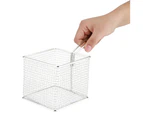 Mini Stainless Steel Chips Deep Fry Baskets Food Presentation Strainer Potato Cooking Tool