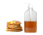 1600ml Simple Press Pump Bottles Empty Syrup  Ketchup Sauces Condiment Containers Squeeze Bottle