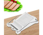 Stainless Steel Wires Luncheon Meat Cutter Ham Boiled Egg Cheese Kitchen Food Cutting Tool