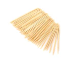 2000Pcs Bamboo Natural Toothpicks Appetizer Sticks Wooden Tooth Pick Disposable New