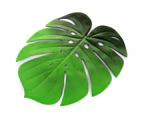 Artificial Plant Leaves Table Mats Heat Insulation Non-Slip Placemat Simulation Turtle Back Leaf Table Mats