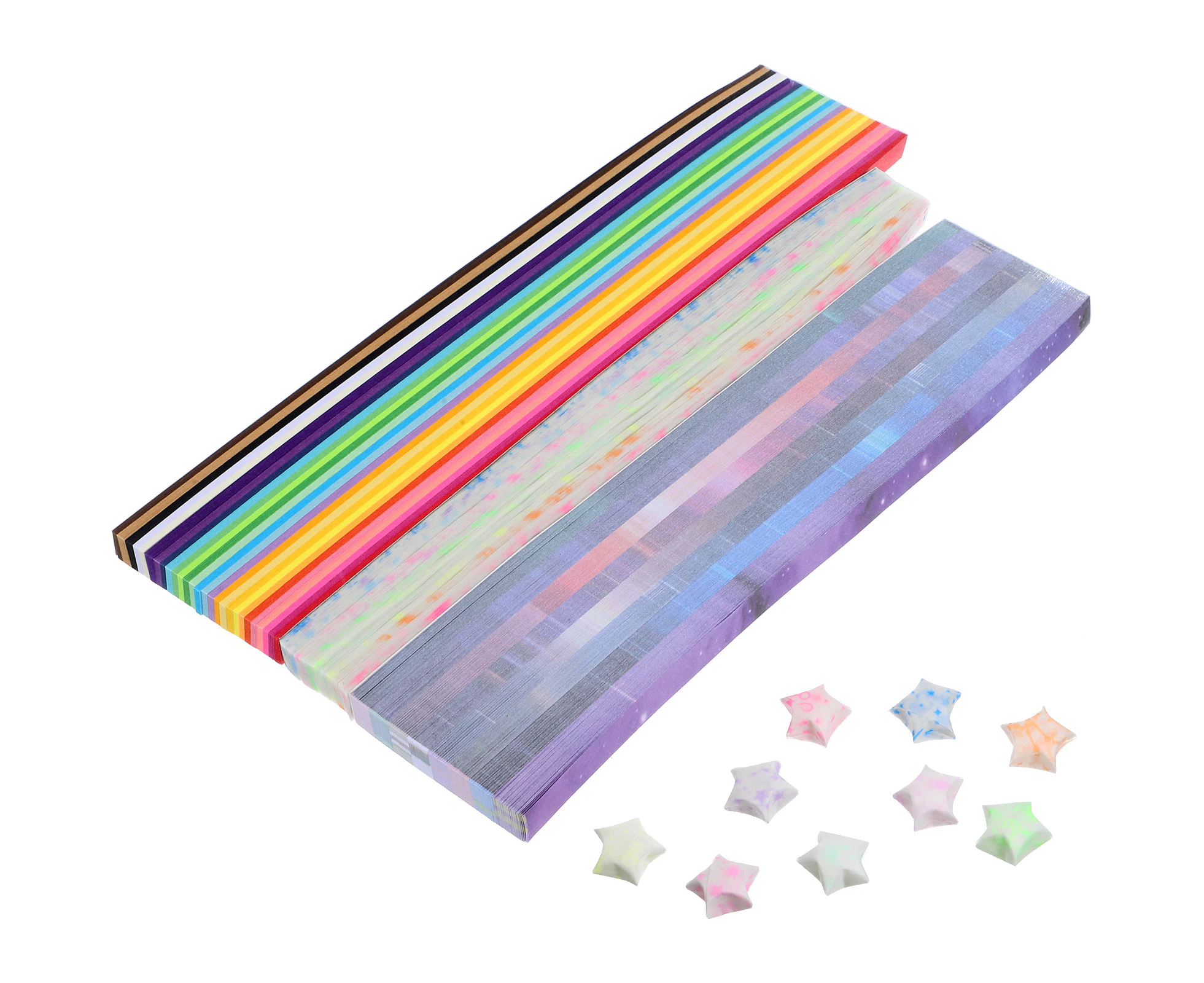 1290 Pcs Star Paper Strips Origami Star Paper Strips Paper Star Strips Origami Paper Stars Strips For Party