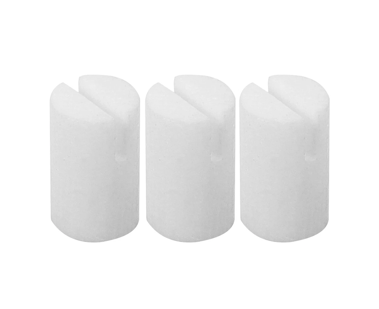 3pcs Banjo Nuts 5 String Banjo Bone Nut Replacement Banjo Spare Nuts Banjo Parts