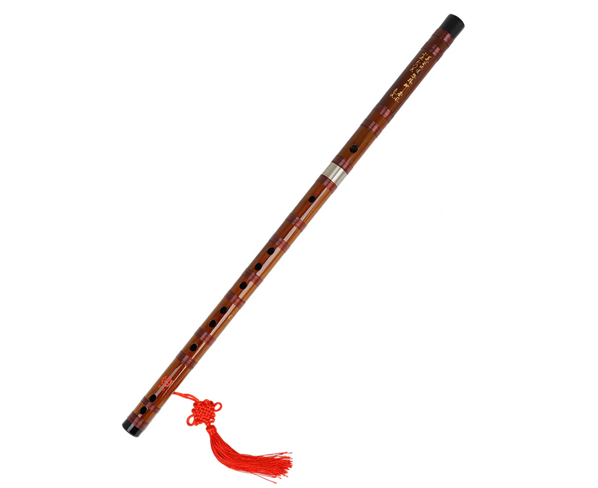 Bamboo Flute with Free Membrane Protector Set Traditional Chinese Instrument