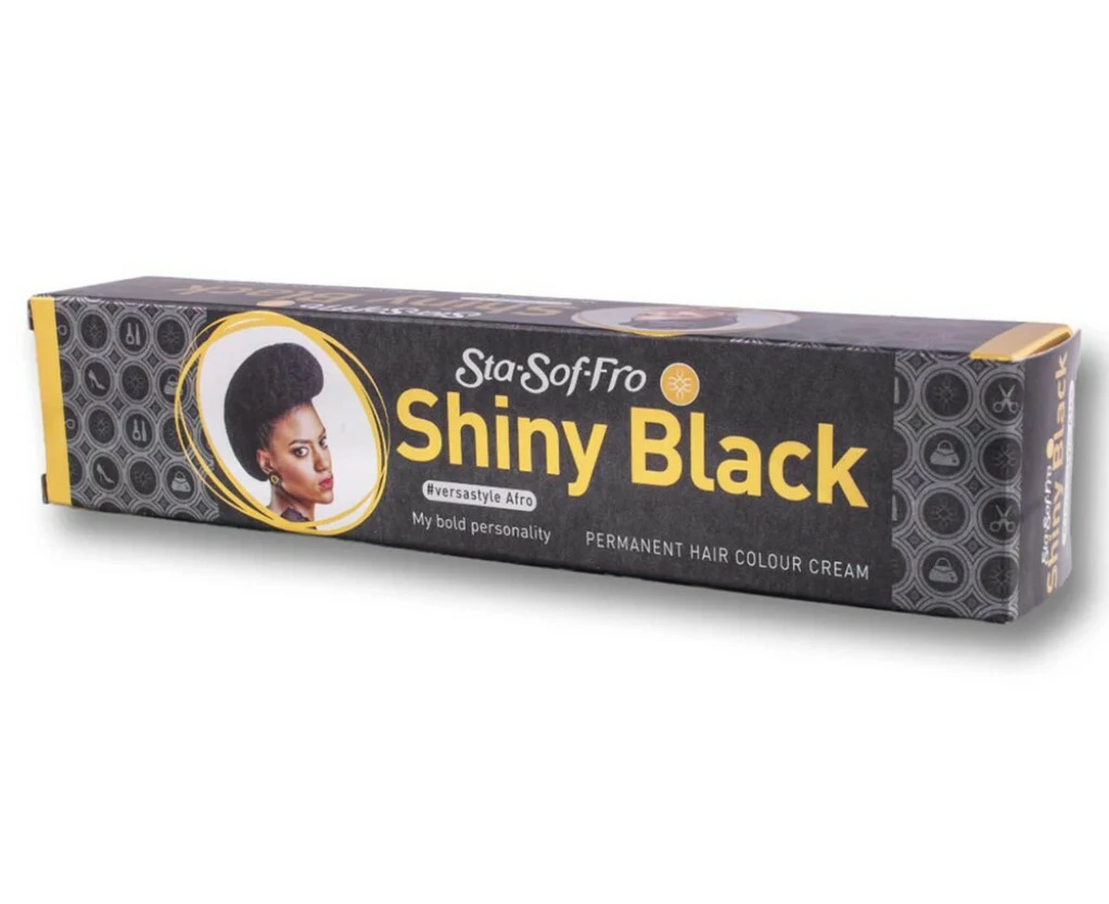 Sta Sof Fro Shiny Hair Colour Black 25ml